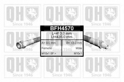 QUINTON HAZELL bfh4570 -  Тормозной шланг